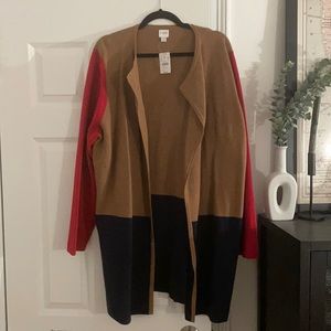 Color Block J.Crew Sweater